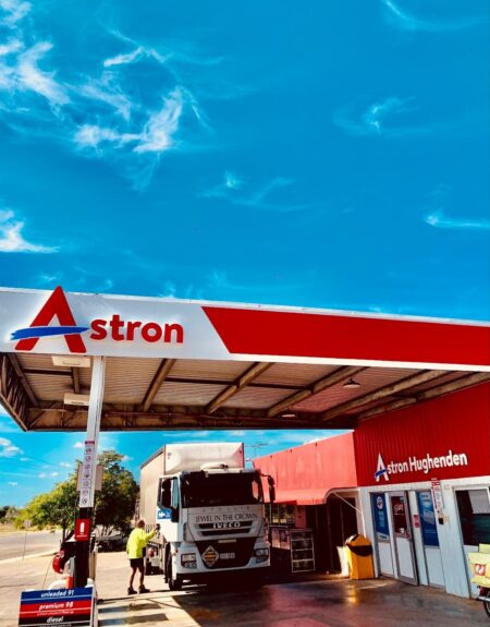 Astron Fuel Station in Hughenden